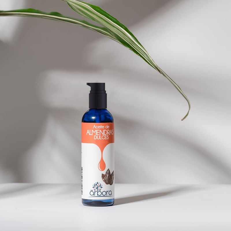 Árbora Aceite de Almendras puro hidratación piel cabello y uñas