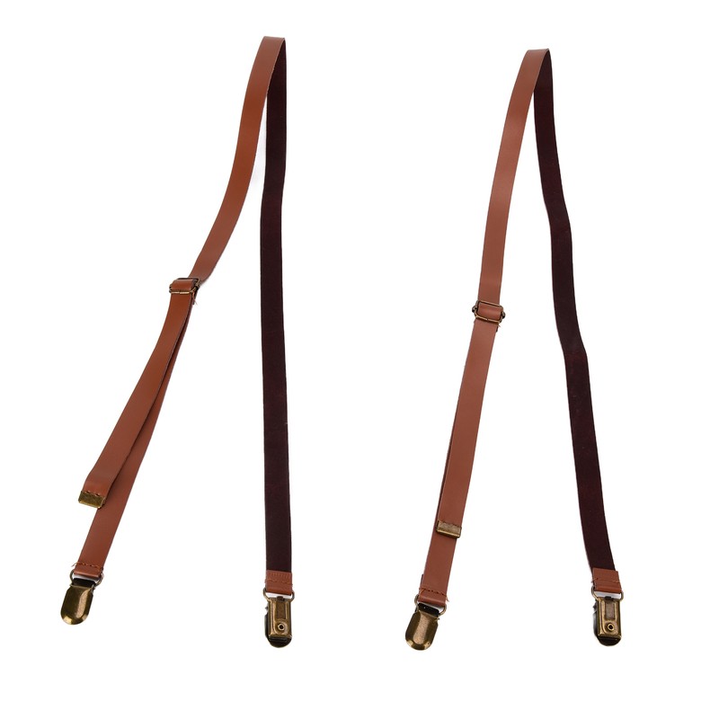 Suspenders Abrasion Resistance Exquisite Appearance Stylish Simple Adjustable Mens Suspenders