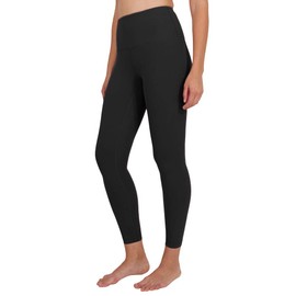 90 Degree By Reflex Ankle Length High Waist Power Flex Leggings - 7/8 Tummy Control Yoga Pants