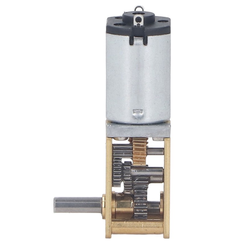 12V DC Geared Motor with Fixed Base Single Shaft Brushed