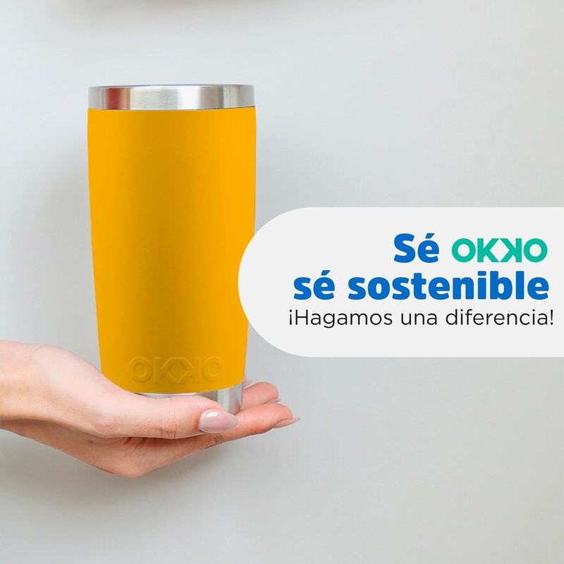 OKKO Termo Quetzal Sunshine, 590 ml, 20 oz