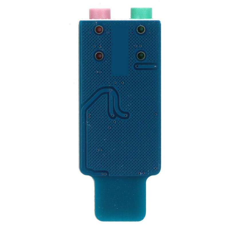 YWBL-WH External USB Audio Card Driver USB Sound Card External