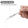24 Pieces Face Mask Brush Transparent Face Mask Brush Cosmetic