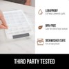 GORILLA GRIP BPA-Free Easy Release Ice Cube Tray for Freezer,