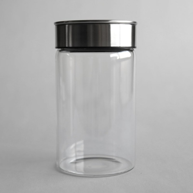 Dulton K915-1286M Cylinder Jar with Press Lid Medium Size CYLINDER