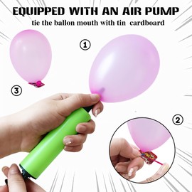 Chussaanj Balloon Popping Game,Blast Box Balloon Game,Balloon Popping Desktop Board Games for Kid,Adults,Family Party