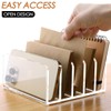 Divider Stand, 5 Compartments, Notebook Stand, Book Stand, File Organizer,