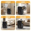 Collapsible Backpack Laundry Bag Made by Strong Polyester Oxford Cloth,