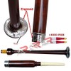 AAR Rosewood Practice Chanter Engraved Mounts Wooden Box with 2