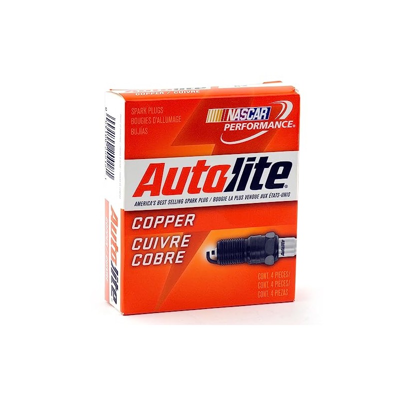 Autolite 3924 Spark Plug Copper Core (4 Pack)