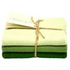 Solwang 444654 Cleaning Cloths Set of 3 Forest Green Combi