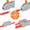 RVBOATPAT 60 PCS Wire Connectors Kit, 1 to 1 Inline