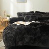 FOPPA Tie dye Black Plush Comforter Queen Size with Filler,