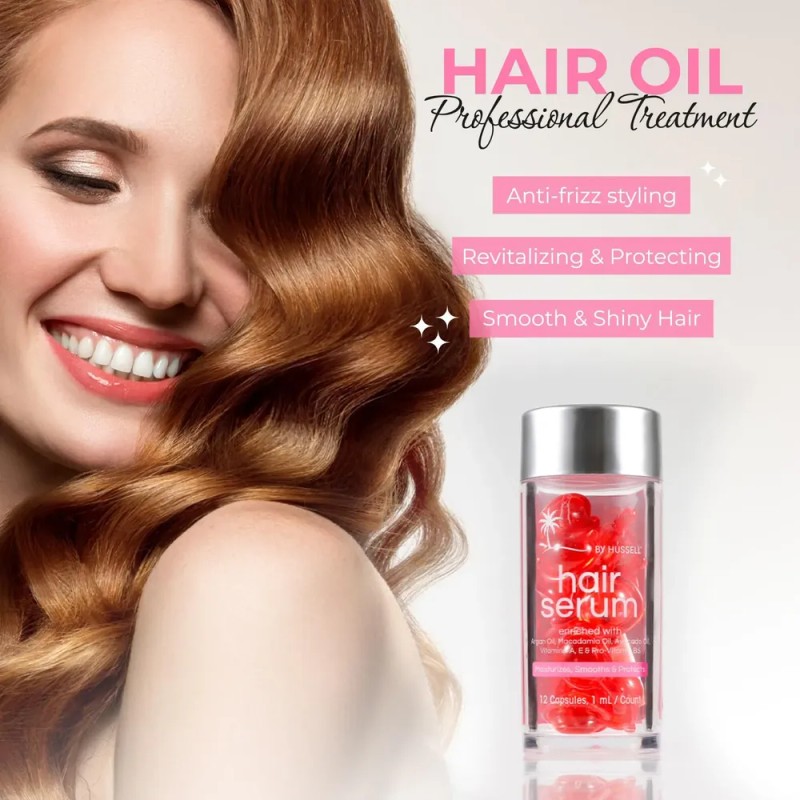 Hair Vitamins Bali Secret Aceite Marroquí Puro 12 Cápsulas