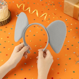 Top Tie Pig, Pig, Animal Ears, Headband Headband, Cosplay, Hair Ornament, For Children, Adults, Fluffy Ears, Halloween, School Festivals, Birthdays, Parties, Gift, Costume, Cute