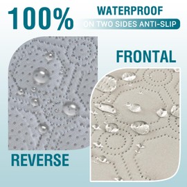 Turquoize 100% Waterproof Pet Couch Cover Non Slip Sofa Cover 3 Seater for Pets Machine Washable Dog Bed Cover Pet Pad Blanket for Sofa Bed (Seat Width: 75", Frenchoak)