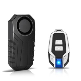 USUPERINK Bike Alarm for Ebikes, Electric Bike Power Alarm, Bike Alarm with Remote, Alarm for Bikes Anti-Theft Vibration Motion Sensor Security Alarm System, Ebike Accessories113dB Loud IP65Waterproof