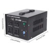 3000W Voltage Transformer Step Up&Down 110V to 220V,220V to110V Converter