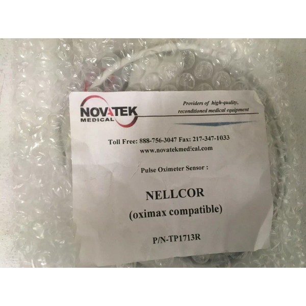 Nellcor NOVATEk NELLCOR PULSE OXIMETER SENSOR TP1713R OXIMAX COMPATIBLE