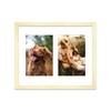 10x8 Inch 2 Opening Photo Collage Frame, Display Two 6x4