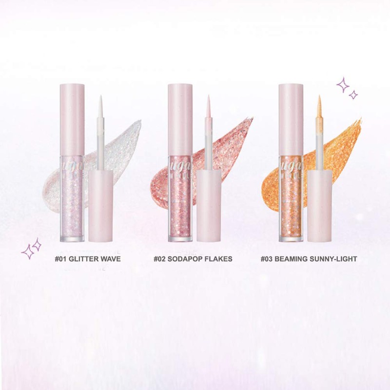 Peripera Sugar Twinkle Liquid Glitter (#01 Glitter Wave)