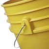 5 Gallon Yellow Pail with Easy Peel Lid