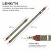 Nefelibata Purse Strap, 2" Cowhide Head Wide Shoulder Strap Adjustable