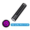 ALONEFIRE SV99 395nm UV Flashlight Small 3W Mini Black Light