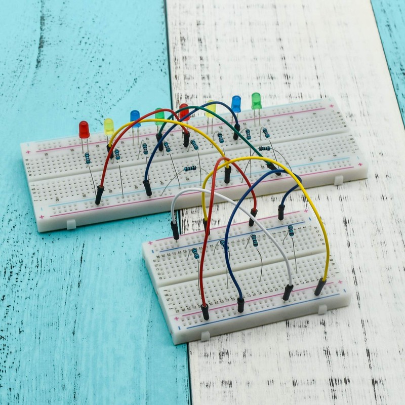 4PCS Breadboards Kit Include 2PCS 830 Point 2PCS 400 Point
