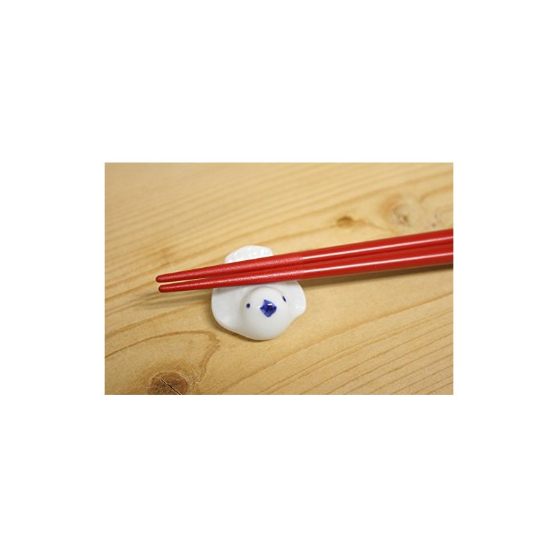 Pottery Hand Painted Bird Chopsticks 置揃 Chopstick Rest 箸休me Bird