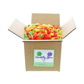 Mike and Ike Original Candy 7LB - 5 Assorted Fruit Flavored Chewy Candies in 6x6x6 in. Cardboard Box