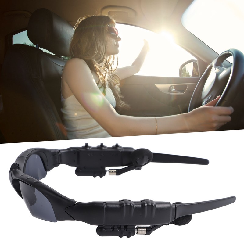 Bluetooth Glasses Headphone Black Smart Wireless Outdoor Headphone Sports Running