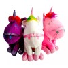 Unic Mochila Unicornio Peluche Niñas Kawaii Suavecita Afelpada
