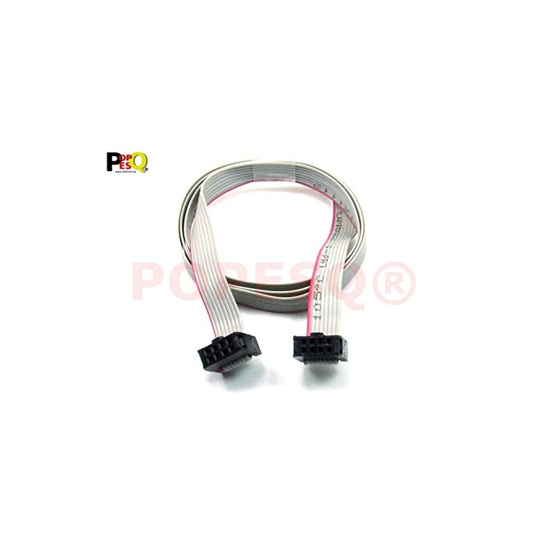 POPESQ® #A1307 IDC Cable 8-Pin 50 cm 2.54 mm
