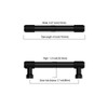 KNOKLOCK 10 Pack 3.75 Inch(96mm) Kitchen Cabinet Handles Matte Black