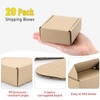 Ellbest 20pcs Mini Pizza Boxes, 1.5 mm Thick for Candy,