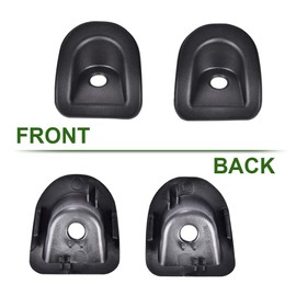 CROSSDESIGN 2PCS Door Lock Grommets Compatible with Ford Mustang 2006 2007 2008 2009 2010 2011 2012 2013 2014 Passenger & Driver Side Door Lock Grommets