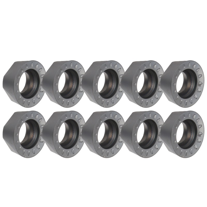10Pcs Turning Insert Carbide Round Blade Lathe Cutter Milling CNC