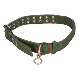 OKAT Cattle Traction Belt, Double Row Hole Canvas Cattle Collar, Four Layer for Pasture for Cattle for Livestock Supply for Cows (Large)
