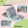 Katech Crochet Hooks Set with Crochet Case, 73 pcs Knitting