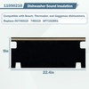 11050210 Dishwasher Sound Insulation Compatible with Bosch Thermador