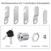 qingmeng Letter Box Lock 20 mm with 5 Different Lock
