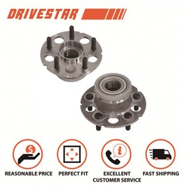 DRIVESTAR 512180 Rear Wheel Hub & Bearing Driver/Passenger for Honda Odyssey 1999-04 5 Lug W/ABS, Replace: BR930159