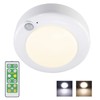 HONGUT Battery Powered LED Ceiling Light, Indoor Motion Sensor Light