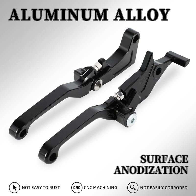 BAOUFF Clutch Brake Levers for Hawk 250,CNC Motorcycle Billet Pivot