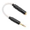 4.4mm Balanced Female to 3.5mm Stereo Male Adapter Cable Gold