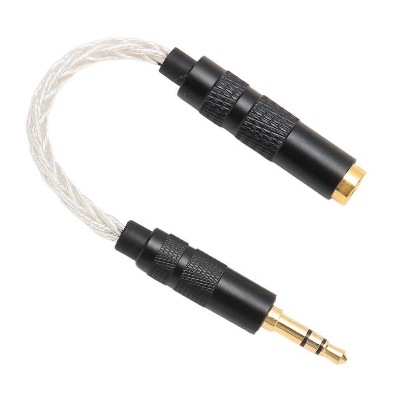 4.4mm Balanced Female to 3.5mm Stereo Male Adapter Cable Gold