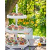 MRPAPA 3 Tiered Tray Stand - Large Farmhouse Kitchen Decor