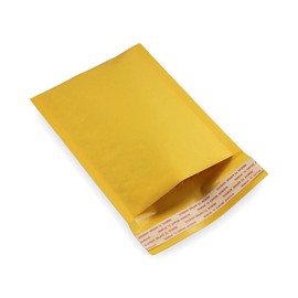 EcoSwift #W, 5" x 8", 5 Pack, Kraft Bubble Mailers Padded Shipping Envelopes Self Seal Small Size