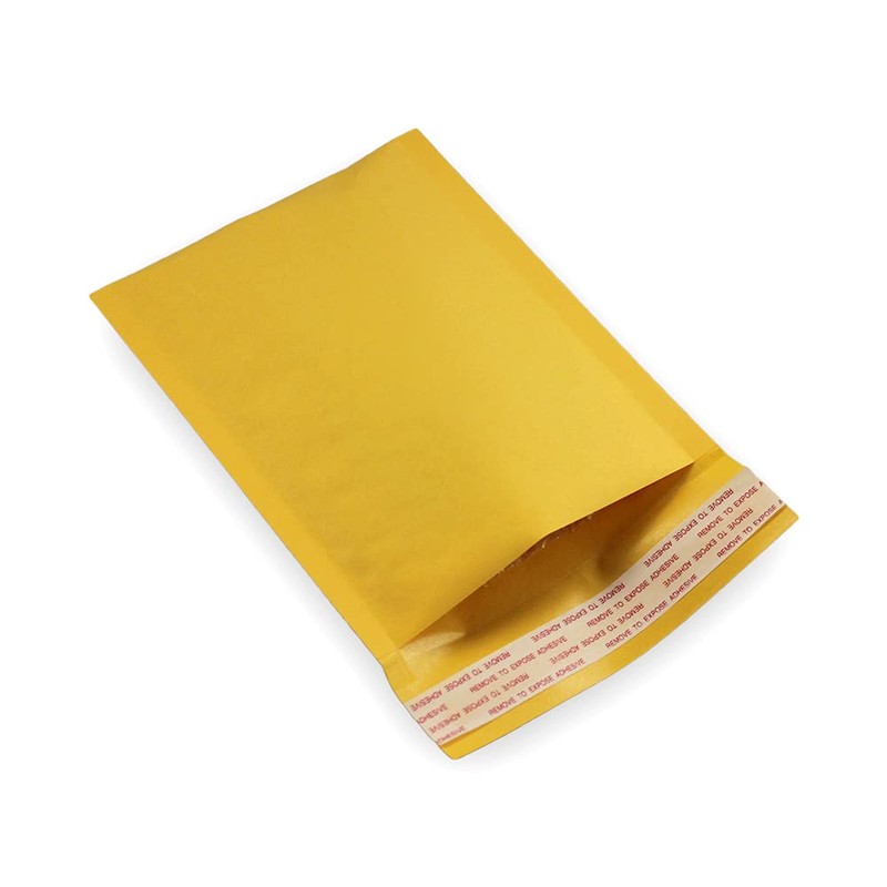EcoSwift #W, 5" x 8", 5 Pack, Kraft Bubble Mailers